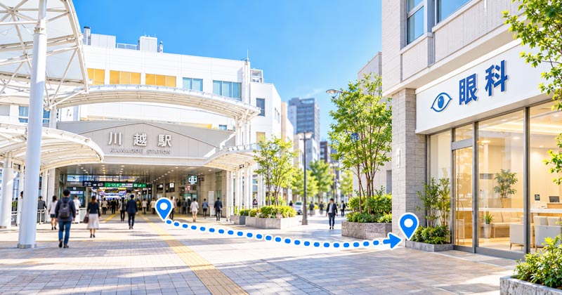川越駅から近いICLクリニック