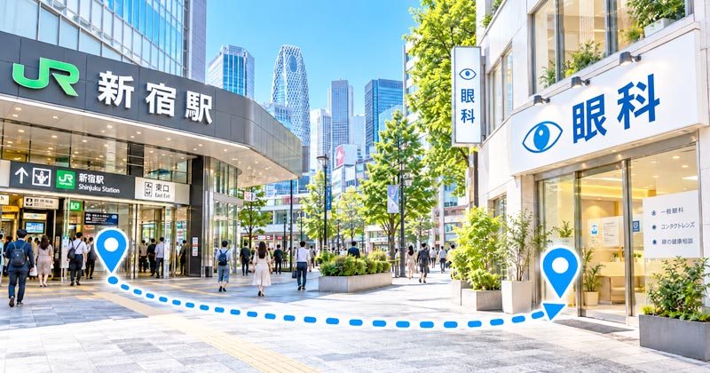 新宿で駅から近いICLクリニック